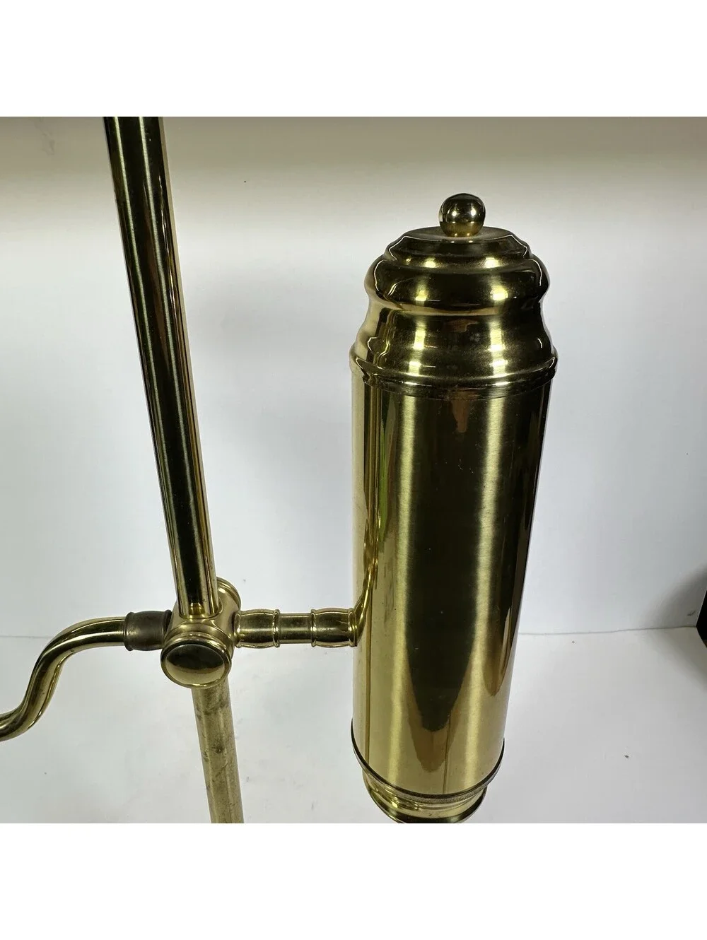 Tseng Mei Enter Co Vintage Brass Student Lamp TM-801C Adjustable Double Arm